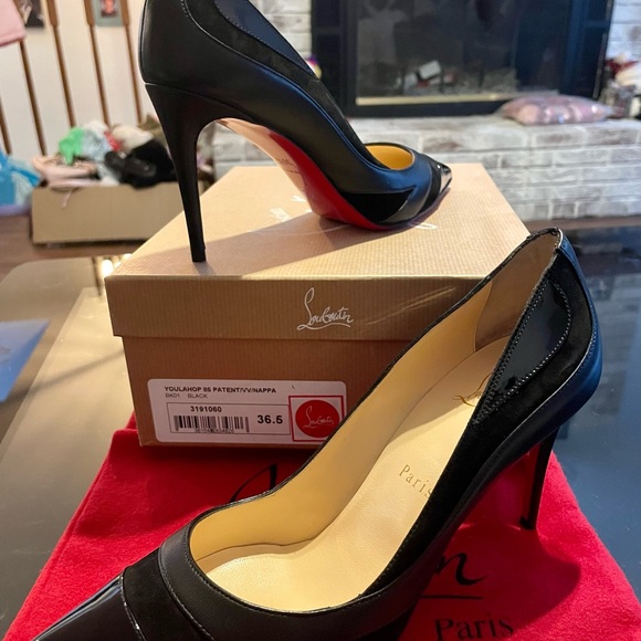 Christian Louboutin Youahops Black size 36.5 (6.5 US) - Picture 6 of 6